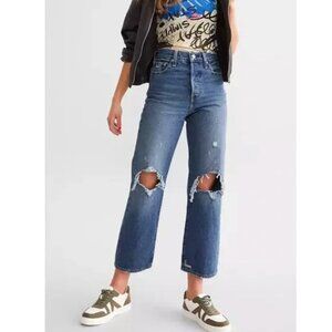 Levi's Ribcage Ankle Straight Jean Size 28